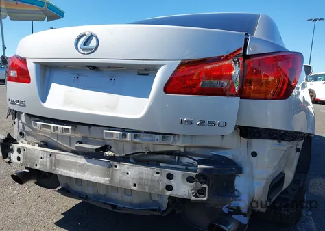 2006 Lexus Is 250 from USA, damaged, VIN JTHBK262365009437